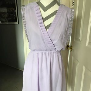 Dress with rhinestones